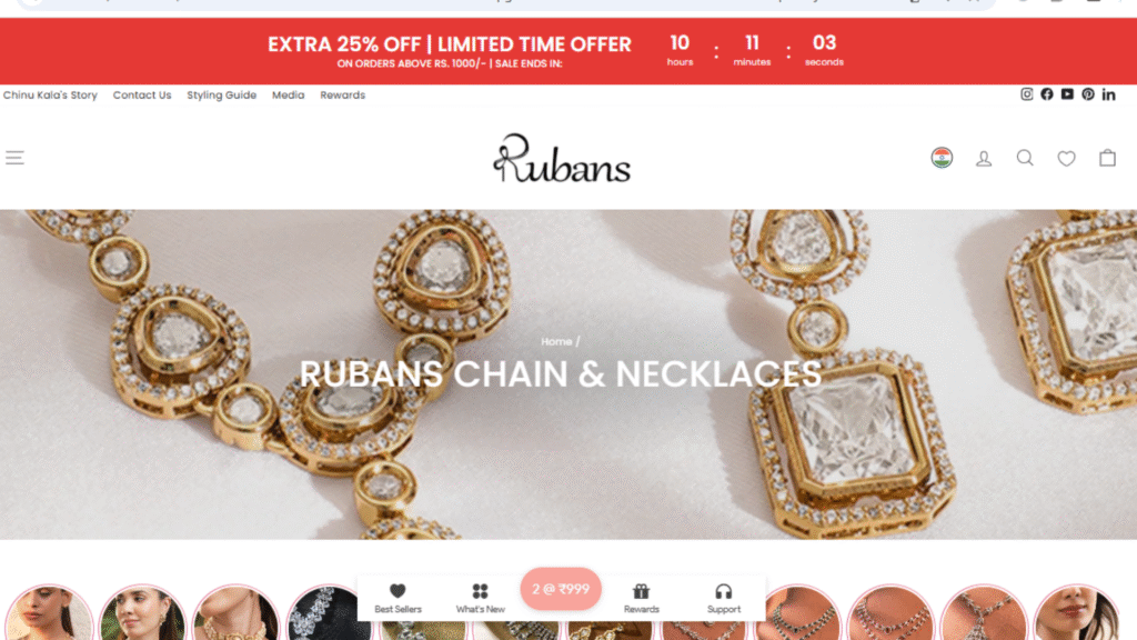 e-commerce website